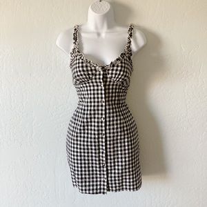 Gingham Mini Dress